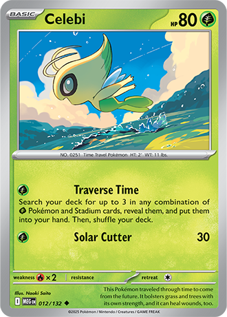 Celebi - 012/132 ME01 Mega Evolution