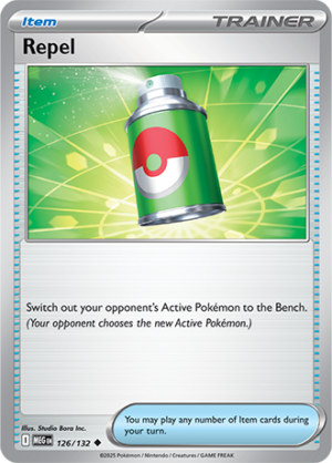 Repel - 126/132 ME01 Mega Evolution - Revese Holo