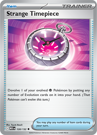Strange Timepiece - 128/132 ME01 Mega Evolution