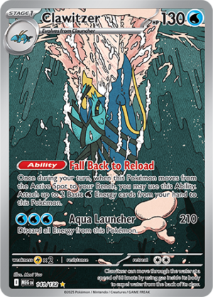 Clawitzer - 141/132 ME01 Mega Evolution