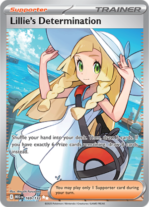 Lillie's Determination - 169/132 ME01 Mega Evolution