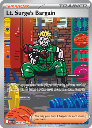 Lt. Surge's Bargain - 185/132 ME01 Mega Evolution