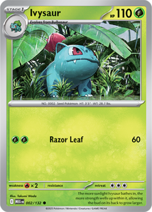 Ivysaur - 002/132 ME01 Mega Evolution