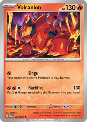 Volcanion - 025/132 ME01 Mega Evolution