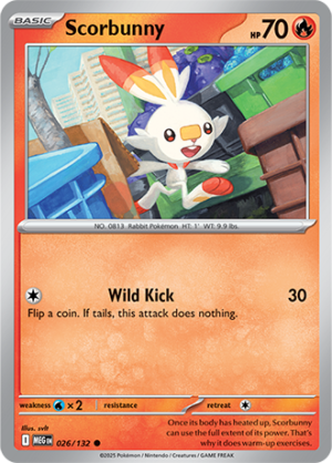 Scorbunny - 026/132 ME01 Mega Evolution