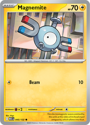 Magnemite - 045/132 ME01 Mega Evolution