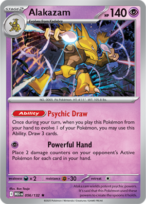 Alakazam - 056/132 ME01 Mega Evolution