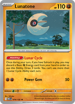 Lunatone - 074/132 ME01 Mega Evolution
