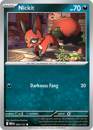 Nickit - 089/132 ME01 Mega Evolution