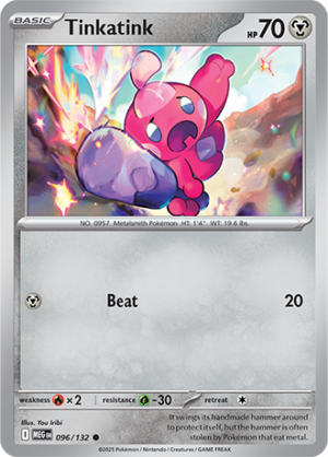 Tinkatink - 096/132 ME01 Mega Evolution - Reverse Holo