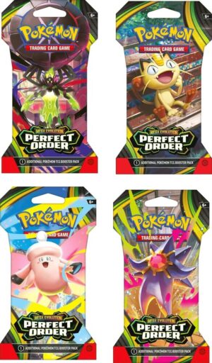 Perfect Order Sleeved Booster Pack Art Bundle [Set of 4] - ME03: Perfect Order (POR)