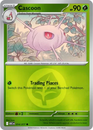 Cascoon (Energy Symbol Pattern) - ME02.5 Ascended Heroes (ASC) 014/217 Reverse Holo - EN
