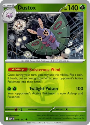 Dustox (Energy Symbol Pattern) - ME02.5 Ascended Heroes (ASC) 015/217 Reverse Holo - EN