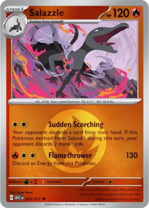 Salazzle (Energy Symbol Pattern) - ME02.5 Ascended Heroes (ASC) 035/217 Reverse Holo - EN