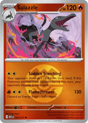 Salazzle (Quick Ball) - ME02.5 Ascended Heroes (ASC) 035/217 Reverse Holo - EN