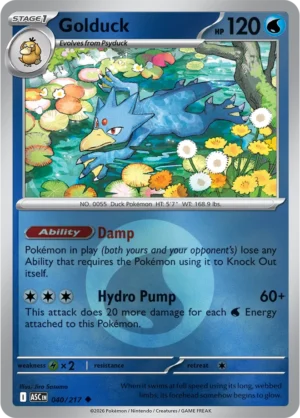 Golduck (Energy Symbol Pattern) - ME02.5 Ascended Heroes (ASC) 040/217 Reverse Holo - EN