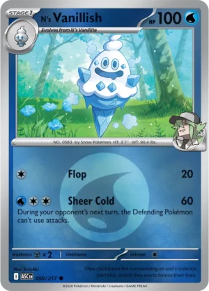 N's Vanillish (Energy Symbol Pattern) - ME02.5 Ascended Heroes (ASC) 050/217 Reverse Holo - EN