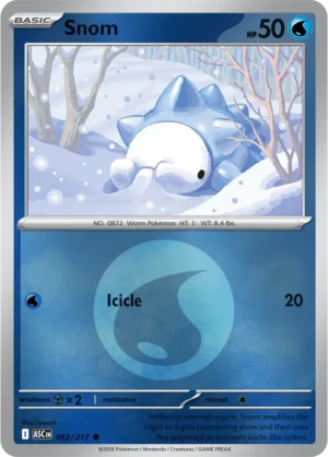 Snom (Energy Symbol Pattern) - ME02.5 Ascended Heroes (ASC) 052/217 Reverse Holo - EN