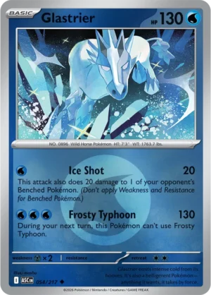 Glastrier (Energy Symbol Pattern) - ME02.5 Ascended Heroes (ASC) 054/217 Reverse Holo - EN