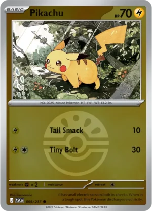 Pikachu (Friend Ball) - ME02.5 Ascended Heroes (ASC) 055/217 Reverse Holo - EN