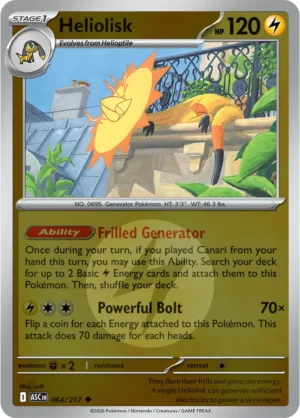 Heliolisk (Energy Symbol Pattern) - ME02.5 Ascended Heroes (ASC) 064/217 Reverse Holo - EN