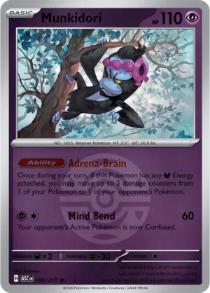 Munkidori (Dusk Ball) - ME02.5 Ascended Heroes (ASC) 099/217 Reverse Holo - EN