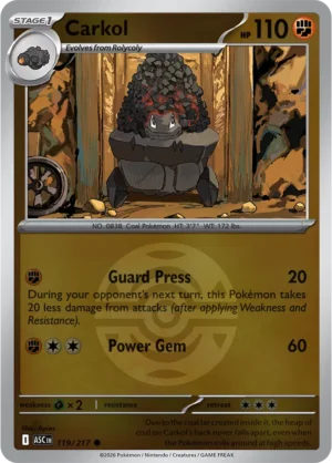 Carkol (Dusk Ball) - ME02.5 Ascended Heroes (ASC) 119/217 Reverse Holo - EN