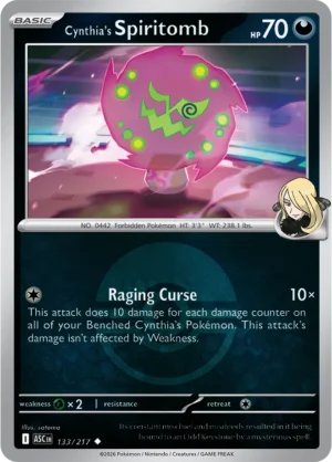 Cynthia's Spiritomb (Poke Ball) - ME02.5 Ascended Heroes (ASC) 133/217 Reverse Holo - EN