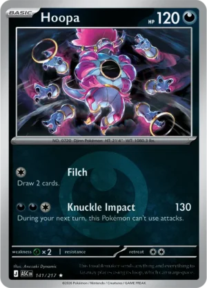 Hoopa (Energy Symbol Pattern) - ME02.5 Ascended Heroes (ASC) 141/217 Reverse Holo - EN