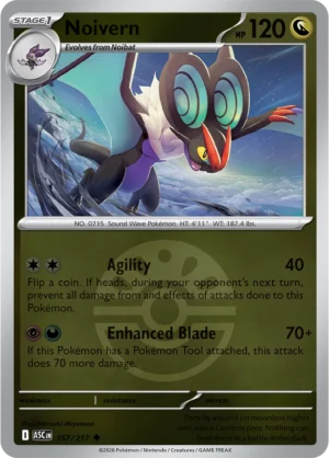 Noivern (Friend Ball) - ME02.5 Ascended Heroes (ASC) 157/217 Reverse Holo - EN