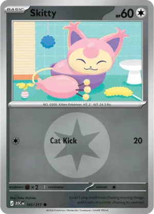 Skitty (Energy Symbol Pattern) - ME02.5 Ascended Heroes (ASC) 165/217 Reverse Holo - EN