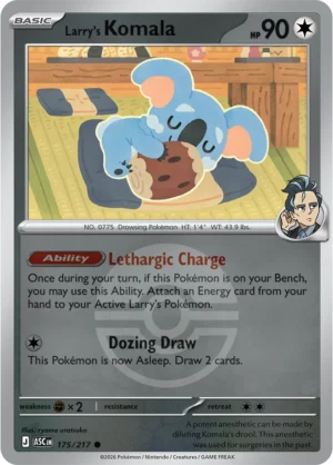Larry's Komala (Poke Ball) - ME02.5 Ascended Heroes (ASC) 175/217 Reverse Holo - EN