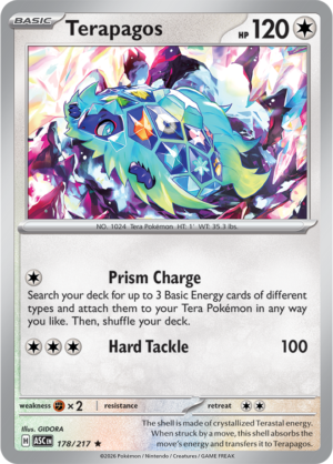 Terapagos - ME02.5 Ascended Heroes (ASC) 178/217 Holo - EN