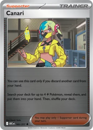 Canari - ME02.5 Ascended Heroes (ASC) 185/217 Reverse Holo - EN