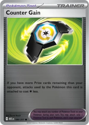 Counter Gain - ME02.5 Ascended Heroes (ASC) 186/217 Reverse Holo - EN