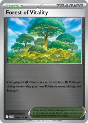 Forest of Vitality - ME02.5 Ascended Heroes (ASC) 188/217 Reverse Holo - EN
