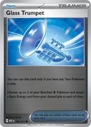 Glass Trumpet - ME02.5 Ascended Heroes (ASC) 189/217 Reverse Holo - EN