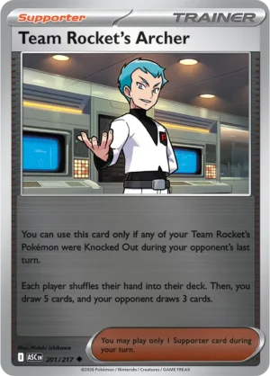 Team Rocket's Archer - ME02.5 Ascended Heroes (ASC) 201/217 Reverse Holo - EN