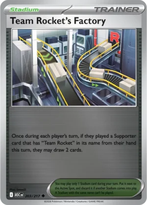 Team Rocket's Factory - ME02.5 Ascended Heroes (ASC) 203/217 Reverse Holo - EN