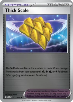 Thick Scale - ME02.5 Ascended Heroes (ASC) 211/217 Reverse Holo - EN