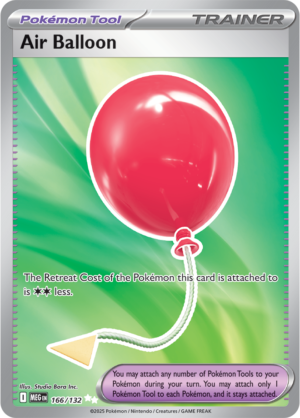Air Balloon - 166/132 ME01 Mega Evolution Ultra Rare Holo Pokemon TCG - EN