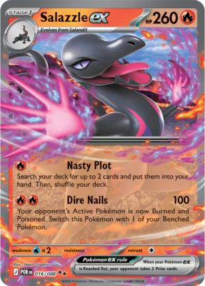 Salazzle EX - ME03 Perfect Order (POR) 016/088 Holo