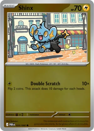 Shinx - ME03 Perfect Order (POR) 026/088 Reverse Holo