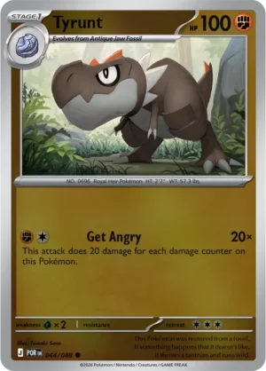 Tyrunt - ME03 Perfect Order (POR) 044/088 Reverse Holo