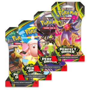 Perfect Order Sleeved Booster Pack Art Bundle [Set of 4] - ME03: Perfect Order (POR)