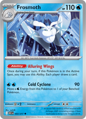 Pokémon TCG Frosmoth – ASC 053 Uncommon Regular – EN