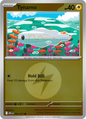 Pokémon TCG Tynamo – ASC 059 Common Energy Symbol Pattern – EN