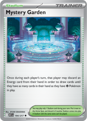 Pokémon TCG Mystery Garden – ASC 194 Uncommon Regular – EN