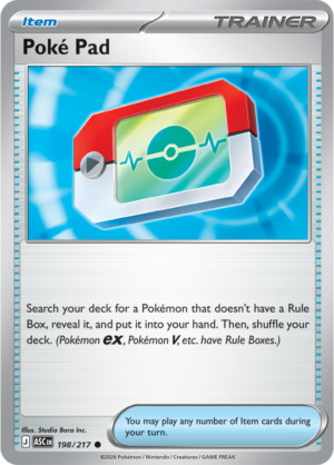 Pokémon TCG Poké Pad – ASC 198 Common Regular – EN