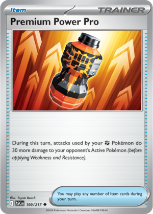 Pokémon TCG Premium Power Pro – ASC 199 Uncommon Regular – EN
